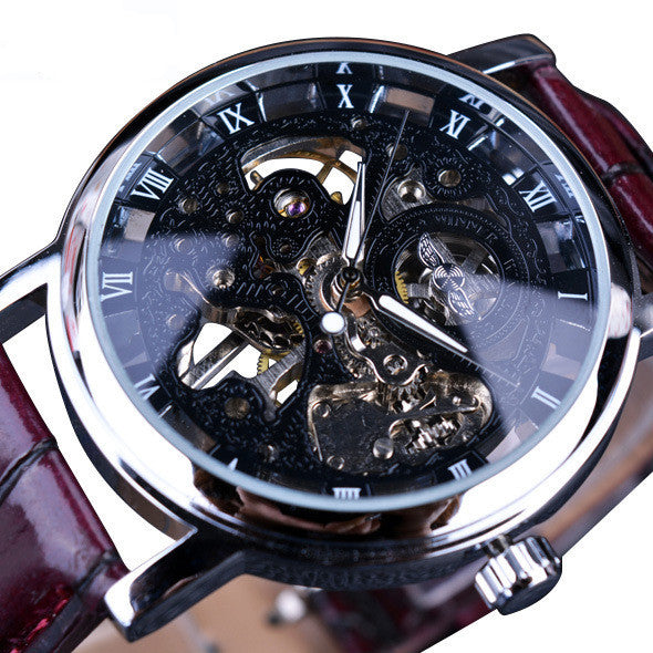 Mechanical Gent's Skeptical Dial Watch