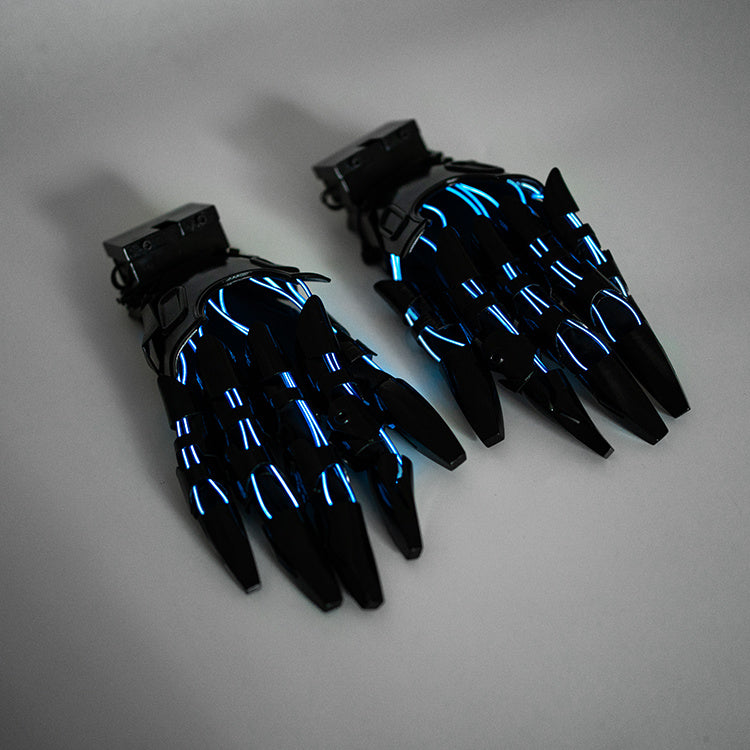Mechanical Luminous Unisex Knight Gloves