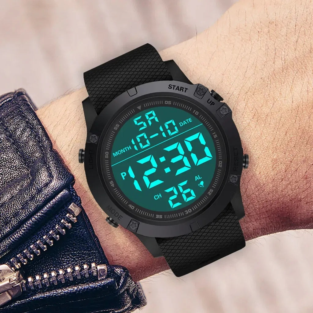 Military Tactical LED Backlight Wrist Watch