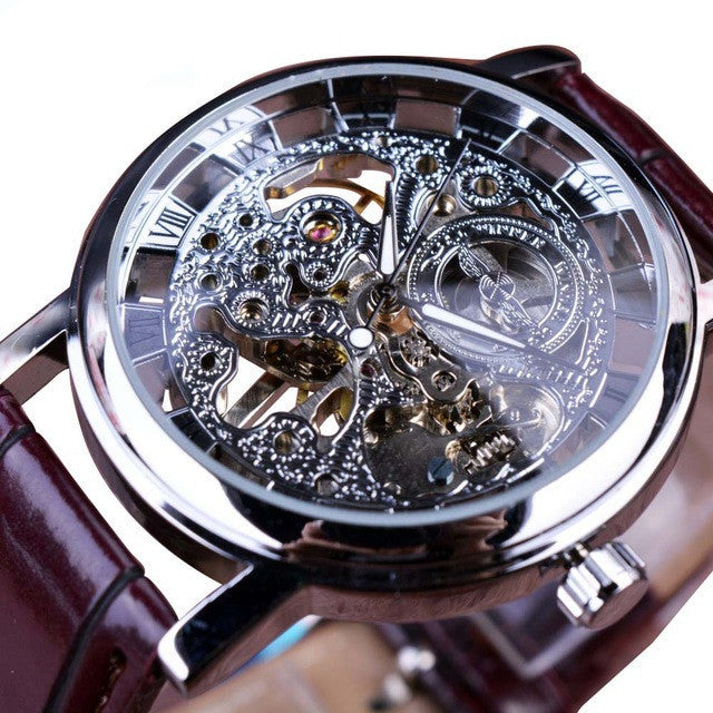 Mechanical Gent's Skeptical Dial Watch