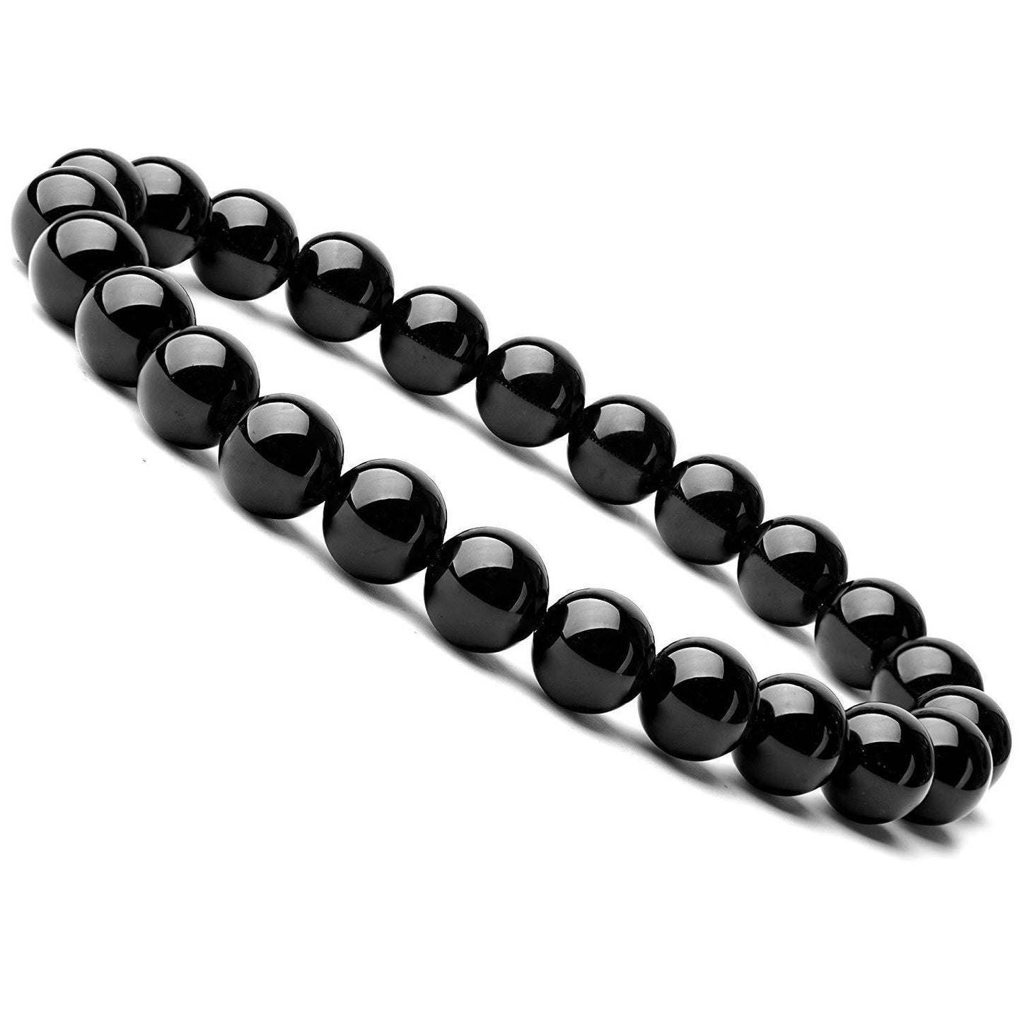 Black Onyx Gemstone Beaded Bracelets