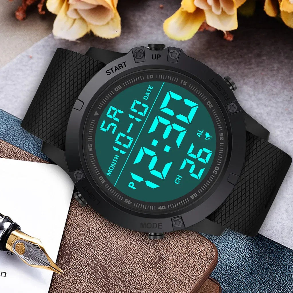 Military Tactical LED Backlight Wrist Watch