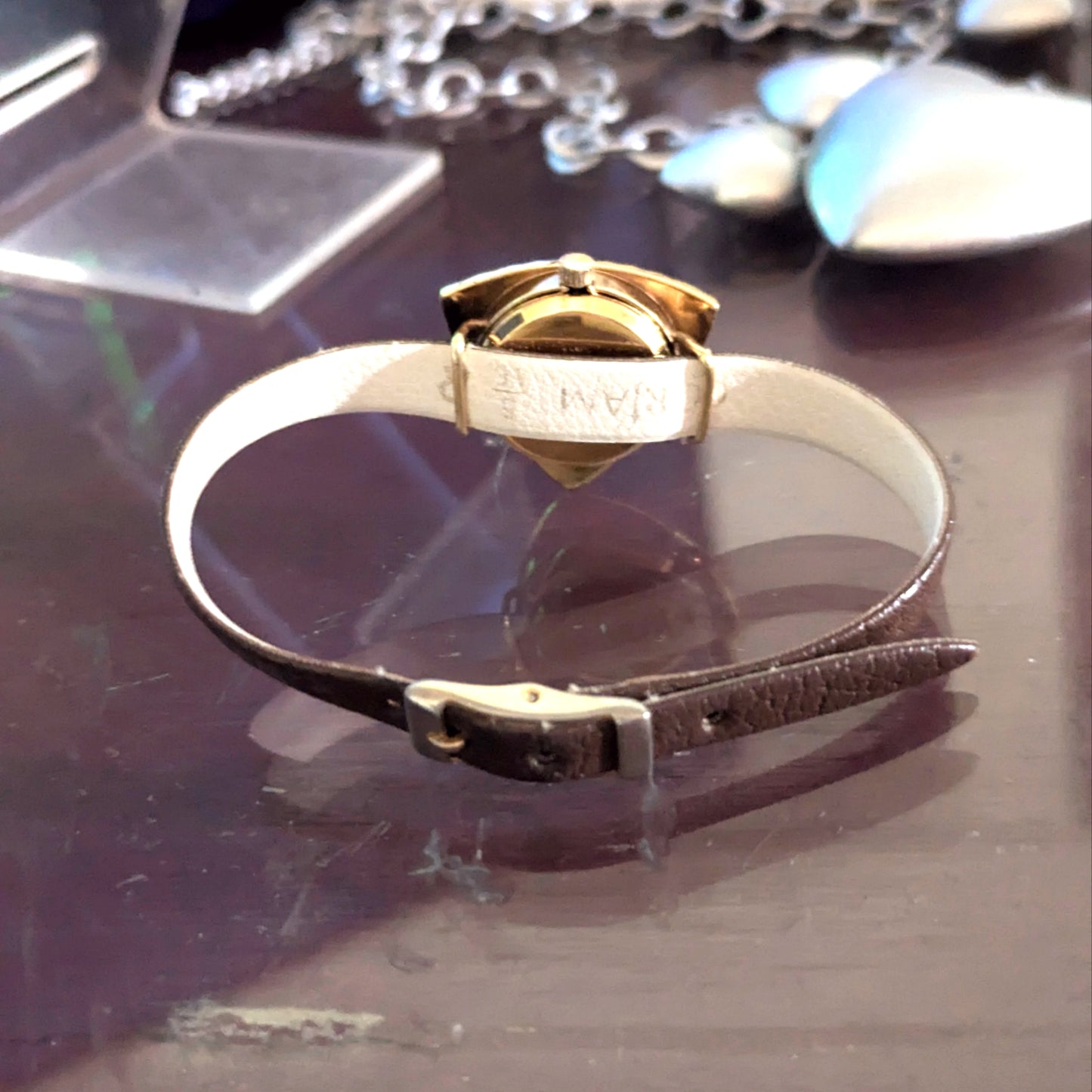 Bucherer 10k Rolled Gold Abstract Manual Wibd Lady's Watch