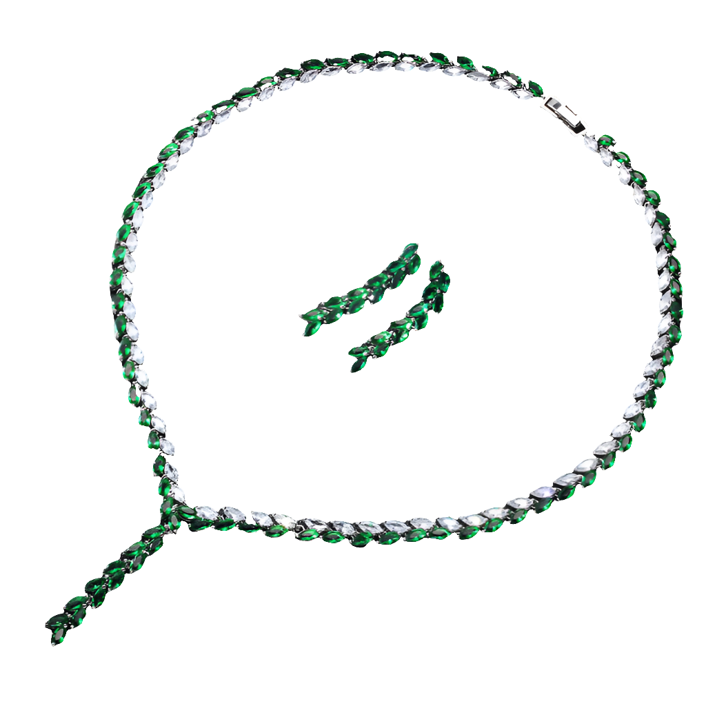 Bridal Wedding Necklace & Earrings Set