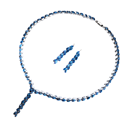 Bridal Wedding Necklace & Earrings Set