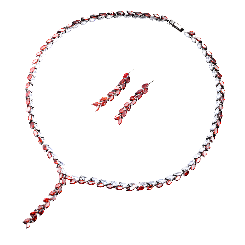 Bridal Wedding Necklace & Earrings Set