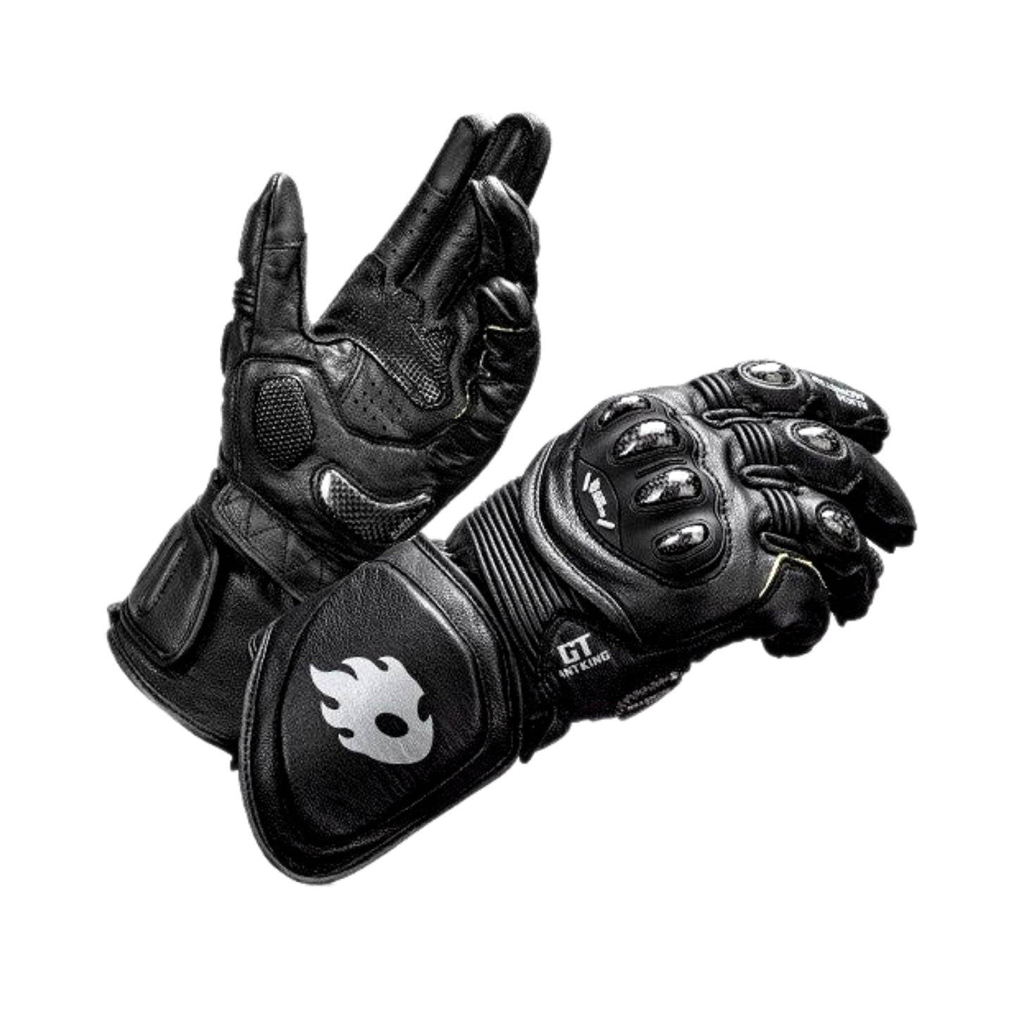 Glove Motorcycle Track Long Carbon Fiber